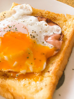 簡単とろ〜り!エッグフレンチトースト♪-レシピのメイン写真