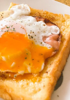 簡単とろ〜り！エッグフレンチトースト♪-レシピのメイン写真