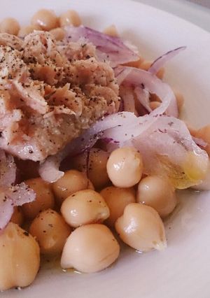 超絶かんたんツナとヒヨコ豆の前菜-レシピのメイン写真