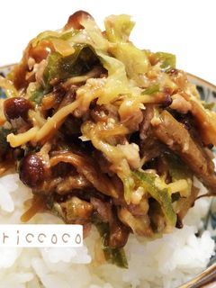 きのことネギの肉味噌〜*ご飯にあう〜-レシピのメイン写真