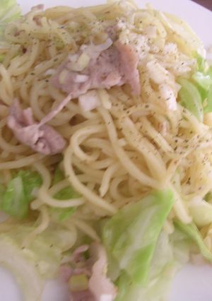 うんまいっ☆ねぎ塩山椒焼きそば-レシピのメイン写真