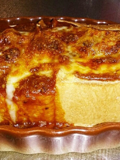 王将餃子でパンでミートチーズ焼き-レシピのメイン写真