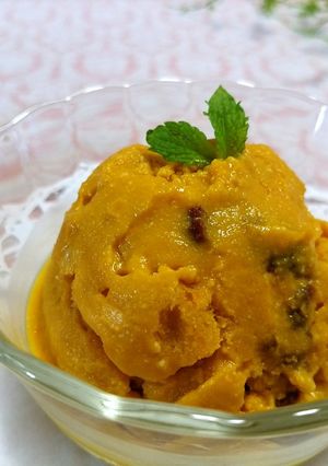 豆腐とかぼちゃでヘルシーアイスクリーム-レシピのメイン写真