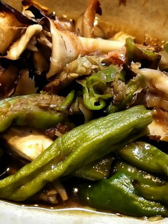 香ばしい♪ししとうと舞茸の焼き浸し-レシピのメイン写真