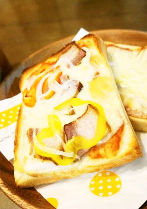 ピザトースト-レシピのメイン写真
