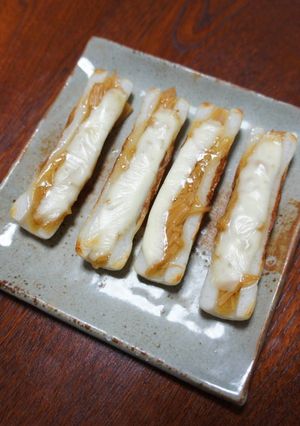 5分で完成、竹輪となめたけのチーズ焼き-レシピのメイン写真