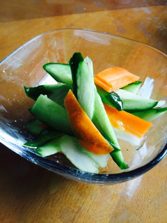 夏にぴったり!野菜のマリネ 酢の物-レシピのメイン写真