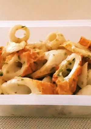 お弁当に☆簡単　ちくわの青のり炒め-レシピのメイン写真