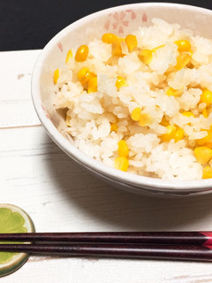 とうもろこしごはん★芯が美味しさの秘訣-レシピのメイン写真