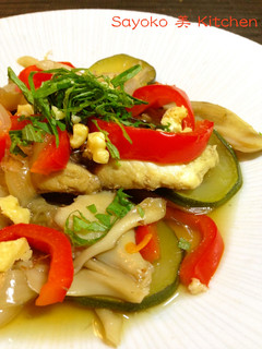 鰆とカラフル野菜のルボスティ重ね煮-レシピのメイン写真