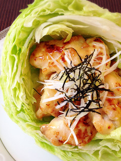 簡単♥️やわらか鶏むねの味噌マヨソース-レシピのメイン写真