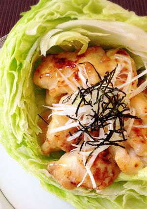 簡単♥️やわらか鶏むねの味噌マヨソース-レシピのメイン写真