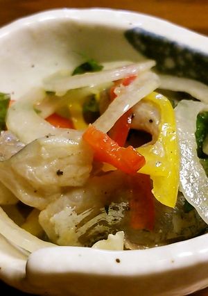 真アジのカルパッチョ♪-レシピのメイン写真