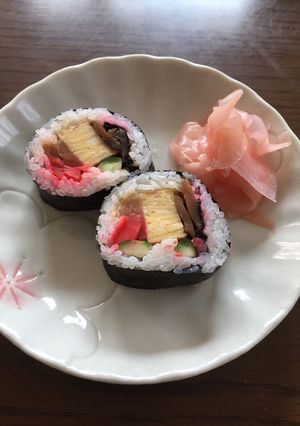 雪枝叔母さん太巻き寿司☆巻き方のコツ-レシピのメイン写真