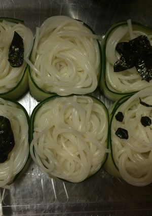 簡単＊そうめん弁当＊スヌーピーVer.-レシピのメイン写真