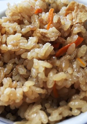 家にあるもので簡単美味しい炊き込みご飯♪-レシピのメイン写真