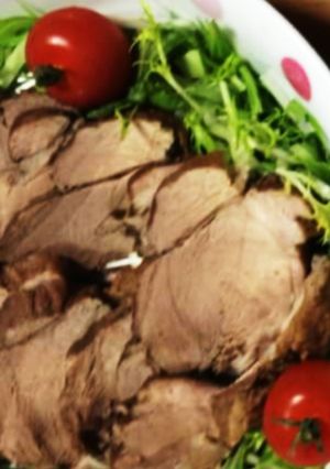 簡単手間なし豚ブロック肉紅茶煮(^_^)-レシピのメイン写真