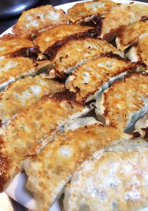 小松菜 にんじん ニラたっぷり焼き餃子-レシピのメイン写真