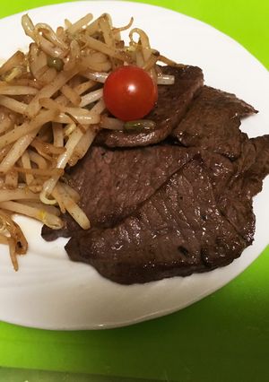 ちょい食べ焼肉☆もやし添え-レシピのメイン写真