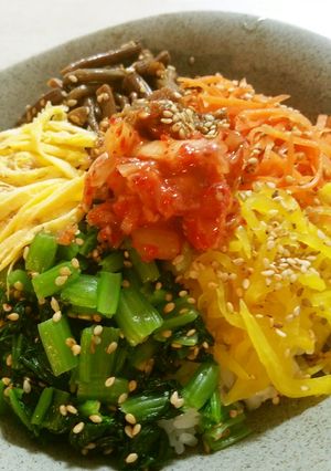 ビビンパ♪♪♪ひき肉de♪♪♪-レシピのメイン写真