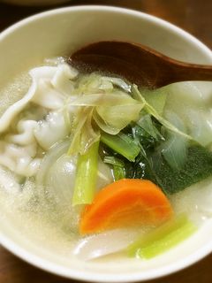 ギョーザでスープ-レシピのメイン写真