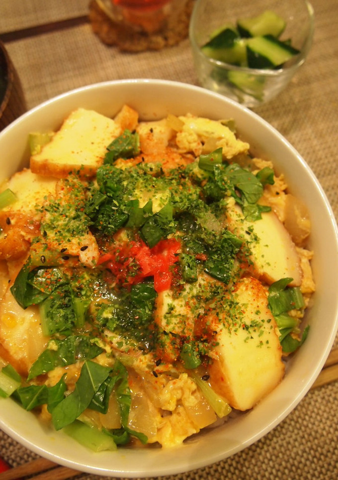魚河岸揚げの木の葉丼風-レシピのメイン写真