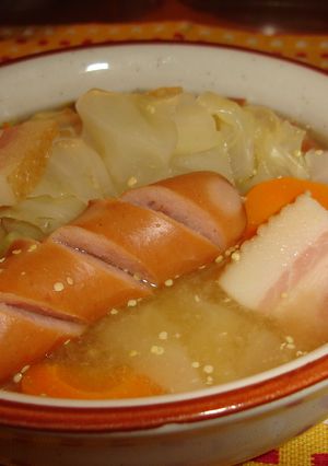 ポッカレモンとマスタードのさっぱりスープ-レシピのメイン写真