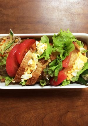 バケットサンド弁当-レシピのメイン写真