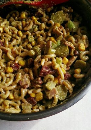 バジル味の野菜もりもりサラダパスタ-レシピのメイン写真
