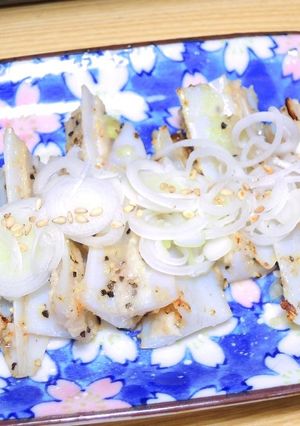 晩酌に！ 鶏軟骨のネギ塩ニンニク焼き！-レシピのメイン写真