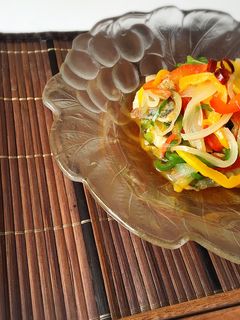 野菜たっぷり!鯵の南蛮漬け-レシピのメイン写真