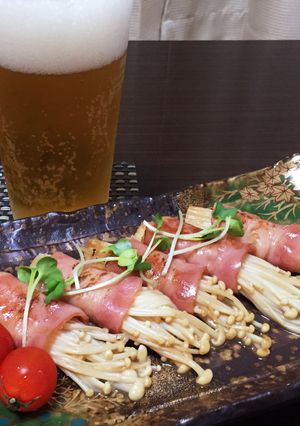 えのきベーコンバタポン焼き 簡単美味しい-レシピのメイン写真