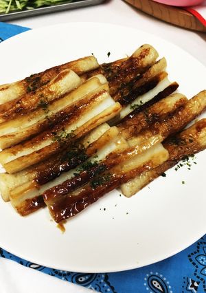 節約レシピ♪ ちくわの甘辛焼き-レシピのメイン写真
