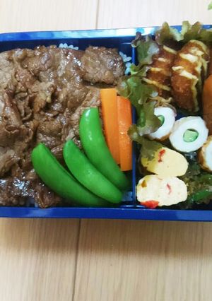 中学生男子部活弁当7-レシピのメイン写真