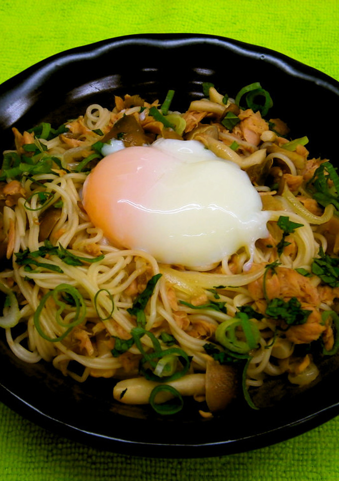 ツナのそうめん炒め-レシピのメイン写真