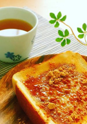 バター香る♪ 黒蜜きなこの和トースト-レシピのメイン写真
