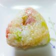 ベーコンレタスペッパーおにぎり
