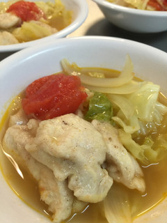 鶏胸肉のカレースープ-レシピのメイン写真