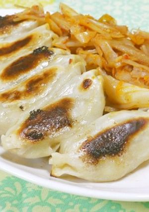 餃子の食べるラー油ネギメンマかけ-レシピのメイン写真