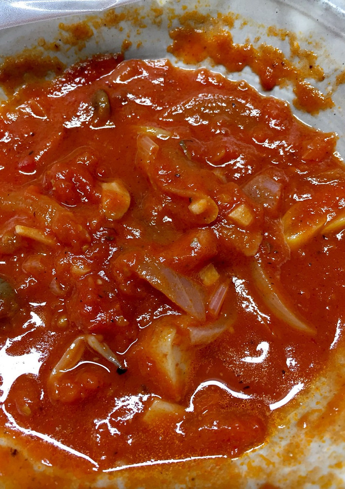 厚揚げと玉ねぎのトマト煮-レシピのメイン写真