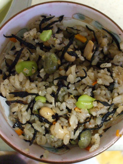 栄養満点!豆ひじきごはん-レシピのメイン写真