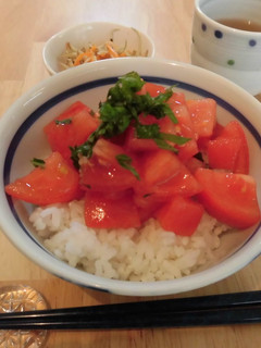 さっぱりさわやか☆トマト丼-レシピのメイン写真