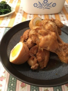 楽チン!鳥手羽元のさっぱり煮♡-レシピのメイン写真