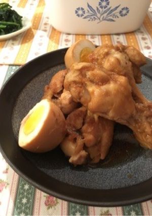 楽チン！鳥手羽元のさっぱり煮♡-レシピのメイン写真