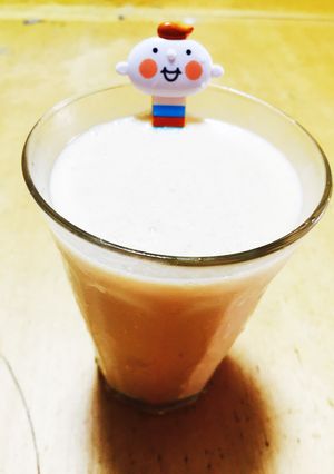 バナナとピーナッツバターのスムージー-レシピのメイン写真