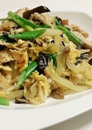 豚肉と生きくらげの卵炒め-レシピのメイン写真