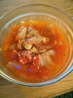 キアヌ入りトマトスープ-レシピのメイン写真