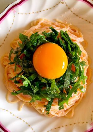 簡単な生クリームいらない明太パスタ-レシピのメイン写真