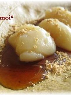 +++豆乳deわらび餅+++-レシピのメイン写真