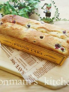 レモン&ブルーベリーのクリチパウンド-レシピのメイン写真